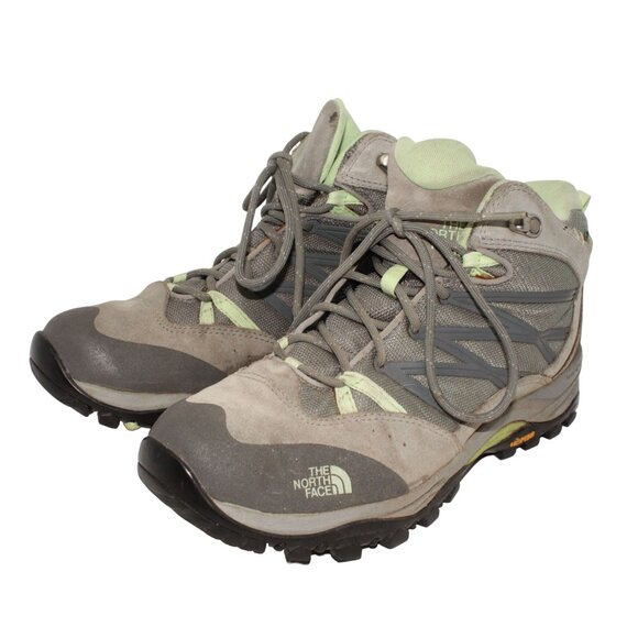 The North Face Womens Sz US 9 EU 40 Storm II Mid Waterproof Hiking Boots Gray - Picture 4 of 10